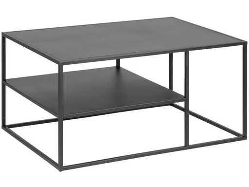[90321248 1632503] AC Design Couchtisch Newton 90 x 60 x 45 cm, Schwarz