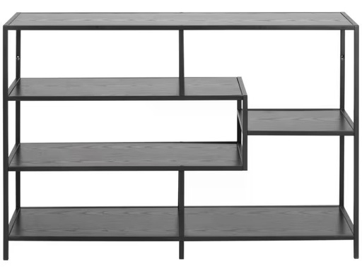 [90321264 1632471] AC Design Regal Seaford 114 x 35 x 78 cm, Schwarz