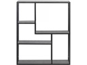 AC Design Wandregal Seaford 75 x 20 x 91 cm, Schwarz