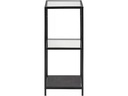 AC Design Regal Seaford 35 x 37 x 82.5 cm, Schwarz