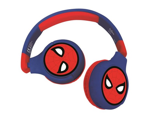 [90321498 1637158] Lexibook Kinderkopfhörer Spider-Man 2-in-1-Bluetooth