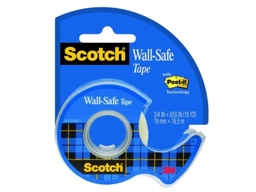 [90052179 1059083] Scotch Handabroller Wall-Safe im Dispenser 19 mm x 16.5 m