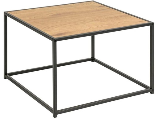 [90321534 1632479] AC Design Couchtisch Seaford Quadratisch, Nature/Schwarz