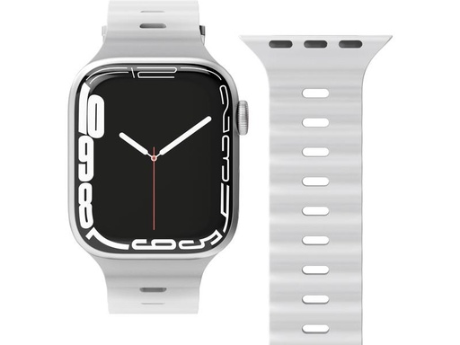 [90321888 1625135] Vonmählen Wave Band Apple Watch 42/44/45/49 mm Light Gray