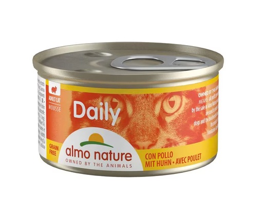 [90321914 1627328] Almo Nature Nassfutter Daily Mousse mit Huhn, 85 g
