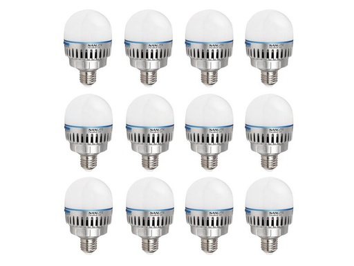 [90321964 1564049] Nanlite Dauerlicht PavoBulb 10C 12KIT