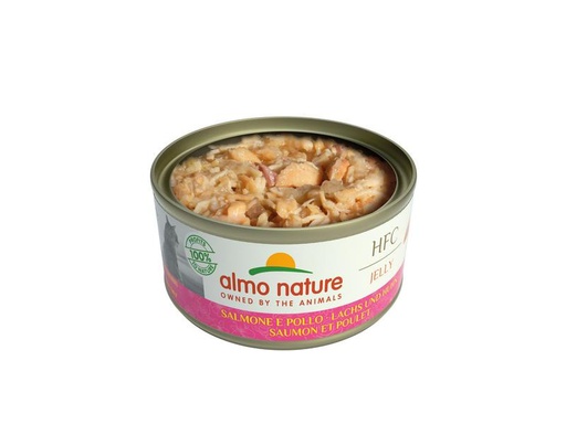 [90322002 1627335] Almo Nature Nassfutter HFC Jelly Cat Lachs 70 g