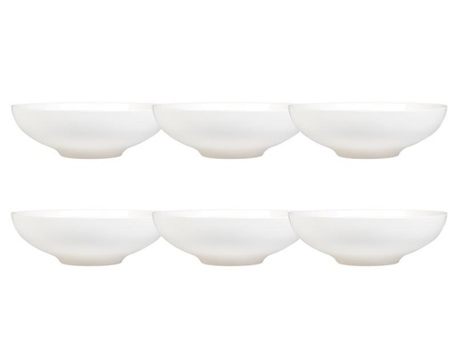 [90322026 1574301] FURBER Suppen- &amp; Pastateller Ø 20.5 cm, 6 Stück, Weiss