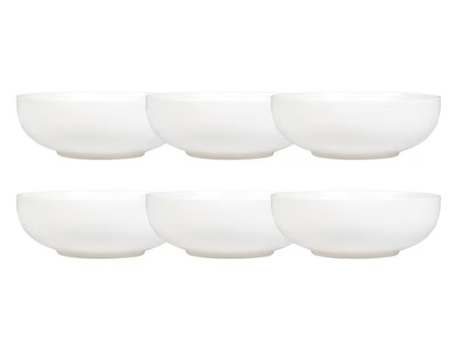 [90322040 1574300] FURBER Müslischale Ø 16 cm, 6 Stück, Weiss