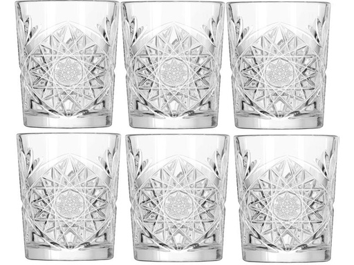 [90322064 1642765] onis Gin Glas Hobstar 350 ml, 6 Stück, Transparent