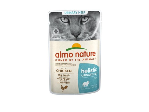 [90322135 1627352] Almo Nature Nassfutter Holistic Functional Urinary Help mit Huhn 70 g