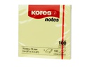 Kores Notizzettel 7575, 7.5 x 7.5 cm, 12 Blöcke, Gelb
