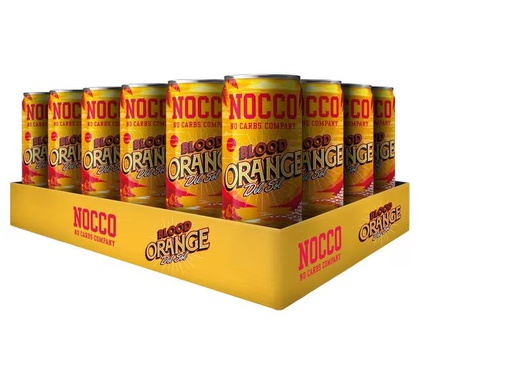 [90322166 1431351] NOCCO Getränk BCAA Blood Orange Del Sol 24 x 0.33 l