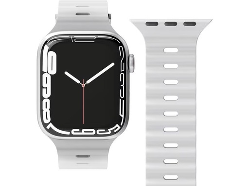 [90322198 1625131] Vonmählen Wave Band Apple Watch 38/40/41 mm Light Gray