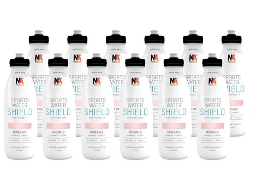 [90322276 1249247] NUTRIATHLETIC Sportgetränk Sports Water Shield 12 x 500 ml