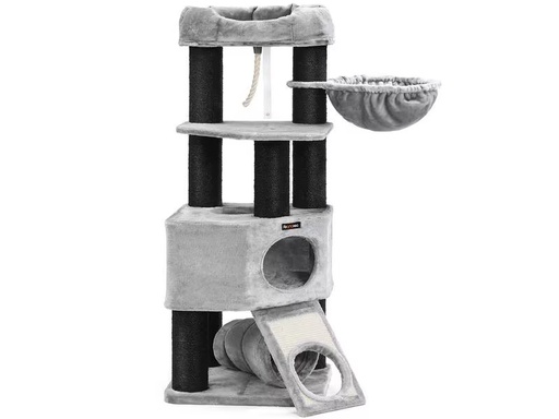[90322427 1631339] Feandrea Kratzbaum Stämme, 141 cm, Grau/Schwarz