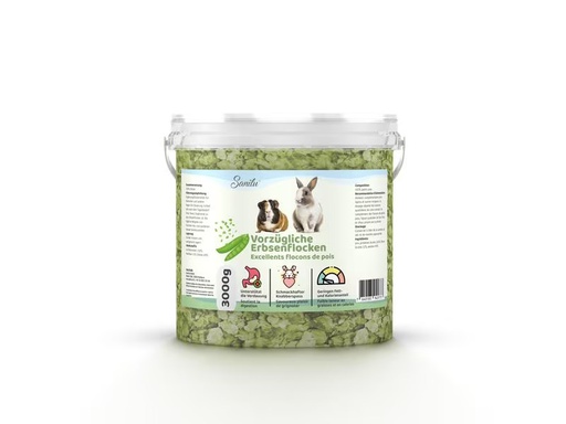 [90322829 1640106] Sanilu Vorzügliche Erbsenflocken 3 kg