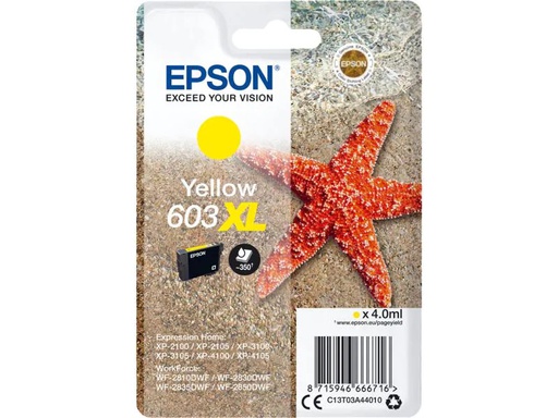 [90052327 1002098] Epson Tinte 603XL / C13T03A44010 Yellow