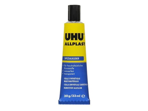 [90005212 433099] UHU Kleber Allplast 1 Stück, Transparent