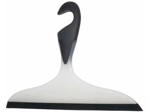 [90323423 1641131] Wenko Duschabzieher Loano Schwarz/Weiss