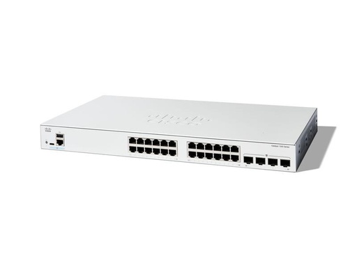 [90323469 1637731] Cisco PoE+ Switch Catalyst C1300-24P-4G 28 Port