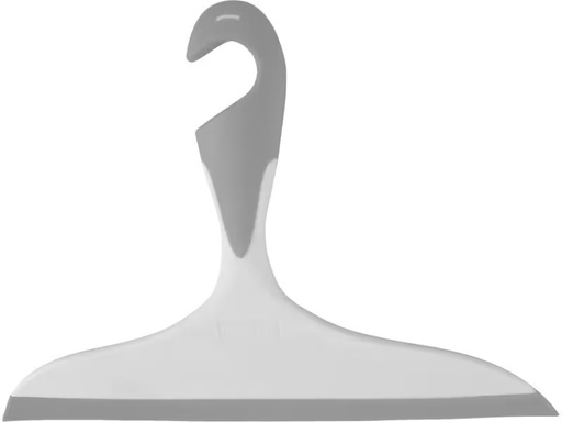 [90323508 1641132] Wenko Duschabzieher Loano Grau/Weiss