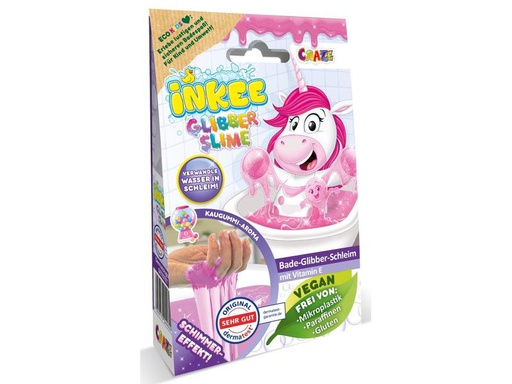 [90323511 1644600] Craze Badespass Inkee Bade-Glibber-Schleim Unicorn 1 Stück
