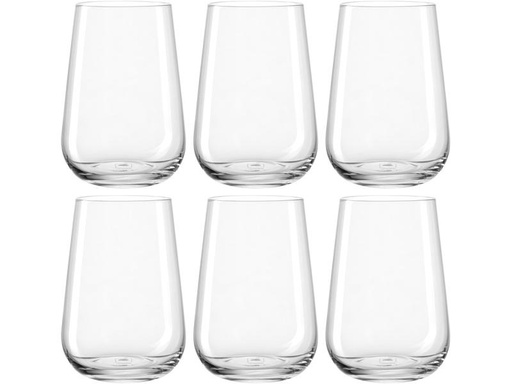 [90323541 1635363] Leonardo Trinkglas Paladino 370 ml, 6 Stück, Transparent