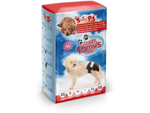 [90323654 1641297] SwissPet Einwegwindeln Doggy Pamys XXL, 10 Stück