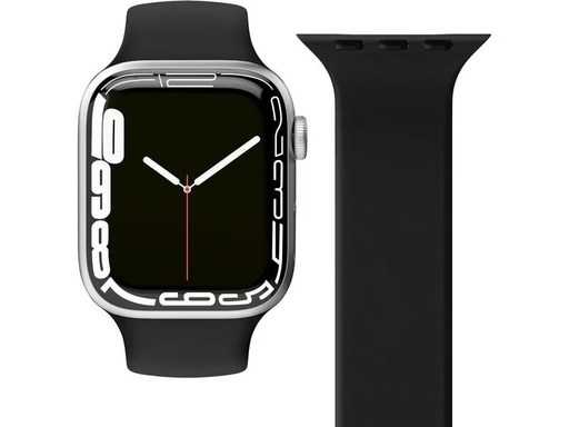 [90323657 1625121] Vonmählen Solo Loop Apple Watch L 42/44/45/49 mm Black