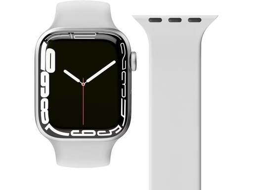 [90323681 1625114] Vonmählen Solo Loop Apple Watch L 38/40/41 mm Light Gray