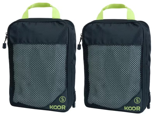 [90323758 1596477] KOOR Kleiderbeutel Goora, Grösse S, 2er-Pack