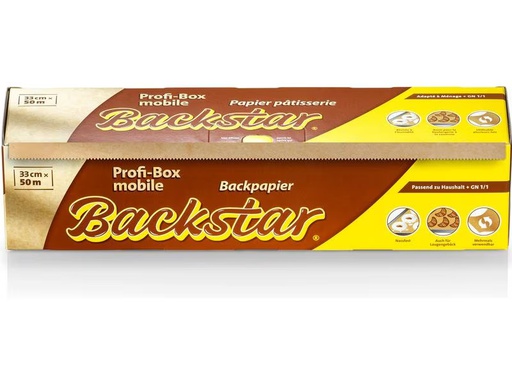 [90323800 1642635] Backstar Backpapier Profi Box Mobile 1 Stück