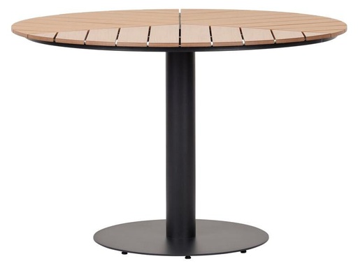 [90323813 1635487] Schou Tisch Hector, Ø 113 cm, Teak Ash