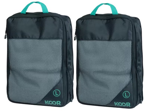 [90323993 1596479] KOOR Kleiderbeutel Goora, Grösse L, 2er-Pack
