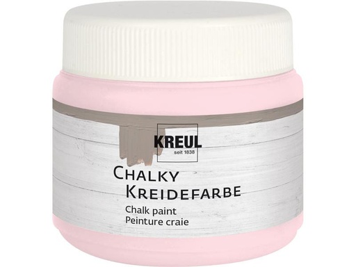 [90324057 1631903] Kreul Kreidefarbe Chalky Mademoiselle Rosé, 150 ml