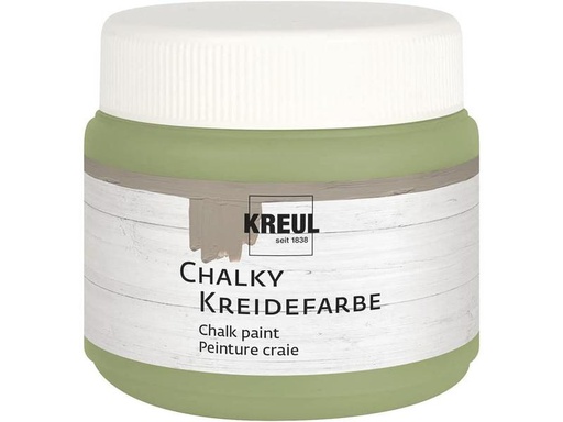 [90324176 1631899] Kreul Kreidefarbe Chalky Velvet Olive, 150 ml