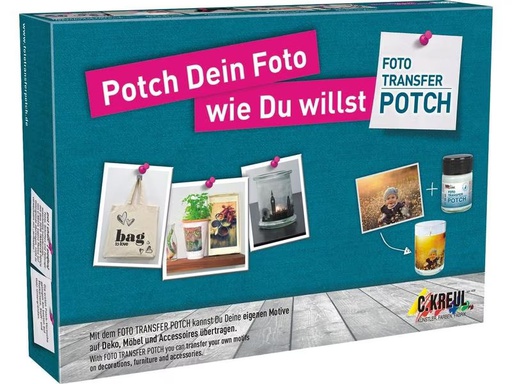 [90324177 1631953] Kreul Photo Transfer Medium Potch 4-teilig