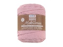 Glorex Wolle Makramee Rope gedreht 85 m x 5 mm, 500g, Rosa
