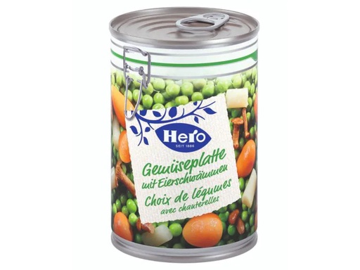 [90052456 726216] Hero Dose Gemüseplatte mit Eierschwämme 420 g
