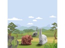 Glorex Giessform Latex Dino Diplodocus 10 x 8 x 5 cm