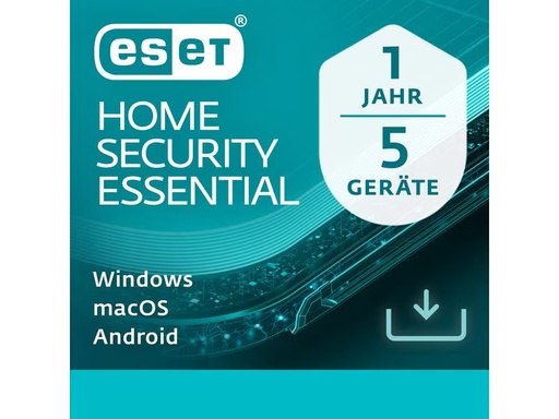 [90324504 1641215] ESET HOME Security Essential Vollversion, 5 User, 1 Jahr