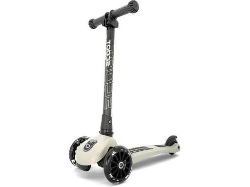 [90324742 1511585] Scoot and Ride Scooter Highwaykick 3 LED, Ash