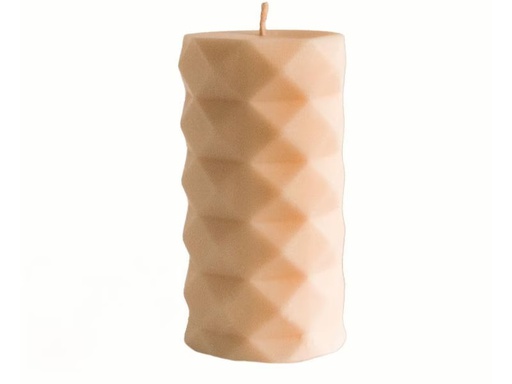 [90324788 1639147] Herzog Kerzen AG Kerze Niete 6 x 12 cm, Sandelholz