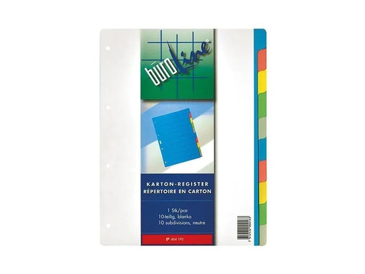 [90052514 1161680] Büroline Register A4, 10 Taben