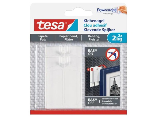 [90052542 491952] tesa Klebenagel 2 kg für Tapeten + Putz