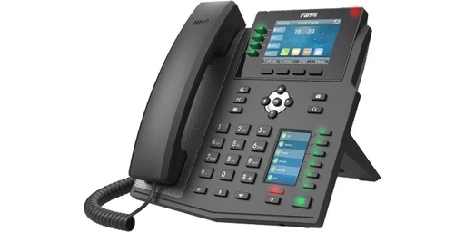 [90325070 1648936] Fanvil Tischtelefon X5U V2 Schwarz