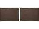 Pichler Tischset Jazz 33 cm x 46 cm, 2 Stück, Braun