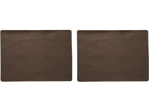 [90325199 1638506] Pichler Tischset Jazz 33 cm x 46 cm, 2 Stück, Braun