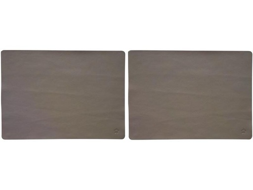 [90325220 1638507] Pichler Tischset Jazz 33 cm x 46 cm, 2 Stück, Taupe